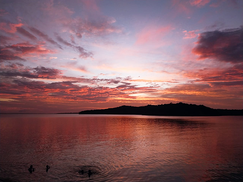 Por do sol